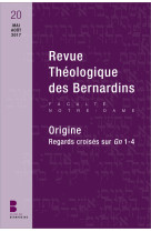 Revue theologique des bernardins 20