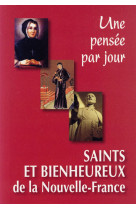 Saints et bienheureux de la nouvelle-france