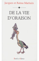 De la vie d'oraison