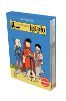 "coffret 5 tomes "" les aventures de loupio"""