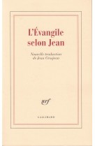 L'évangile selon jean