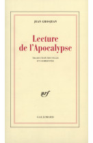 Lecture de l'apocalypse