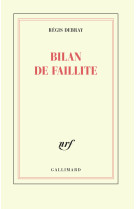 Bilan de faillite