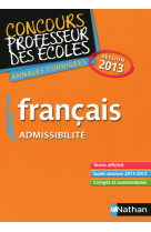 Francais session 2013 admissibilite