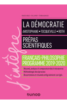 La démocratie - prépas scientifiques - programme français-philosophie 2019-2020