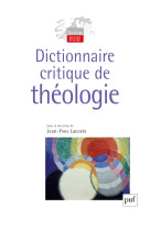 Dictionnaire critique de théologie