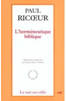 L'hermeneutique biblique