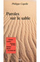 Paroles sur le sable