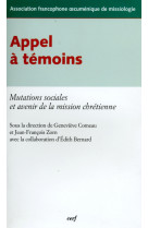 Appel à témoins