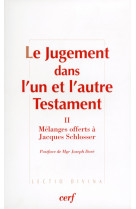 Le jugement dans l'un et l'autre testament, ii