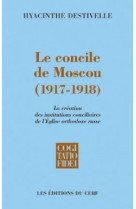 Le concile de moscou 1917-1918