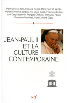 Jean paul ii et la culture contemporaine