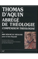 Abrégé de théologie (compendium theologiae)