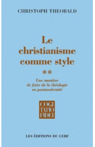 Le christianisme comme style