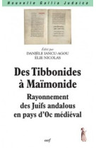 Des tibbonides à maïmonide