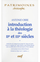 Introduction à la théologie des iie et iiie siècles - 1