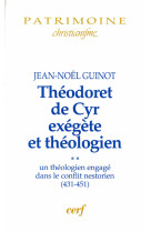 Théodoret de cyr exégète et théologien, 2