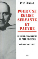 Pour une église servante et pauvre