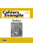 Cahiers evangile - numero 190 esther -supplement-