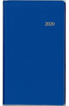 L'agenda du chretien 2020. bleu