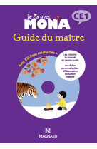 Je lis avec mona ce1 (2015) - guide du maître avec cd-rom