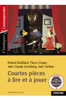 Initiation au théâtre - courtes pièces à lire et à jouer - classiques et contemporains