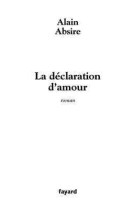 La déclaration d'amour