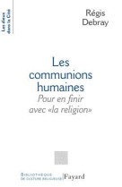 Les communions humaines