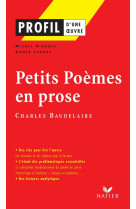 Profil - baudelaire : petits poèmes en prose