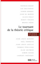 Le tournant de la théorie critique