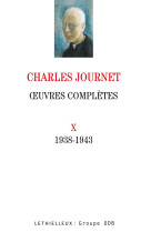 Oeuvres complètes volume x