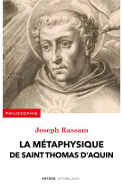 La métaphysique de saint thomas d'aquin