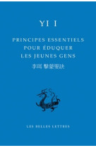 Principes essentiels pour éduquer les jeunes gens