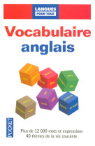 Vocabulaire anglais