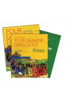 Pour grandir dans la foi - coffret cm1