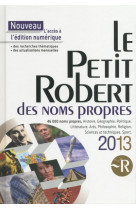 Petit robert noms propres 2013