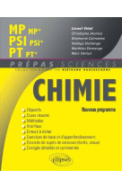 Chimie mp/mp* psi/psi* pt/pt* - nouveau programme 2014