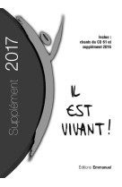 Supplément 2017 petit format carnet de chants il est vivant !