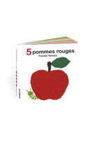 5 pommes rouges