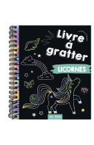 Livre à gratter licornes (mini-livre)