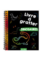 Mini livre à gratter - dinosaures