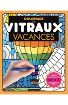 Coloriage de vitraux - vacances