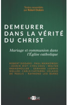 Demeurer dans la vérité du christ