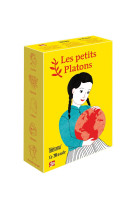 Coffret jaune cinq petits platons