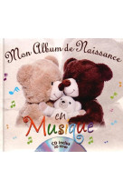 Mon album de naissance en musique - livre + cd