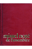 Missel note de l'assemblee (du r.p. gelineau sj)