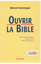 Ouvrir la bible annee a