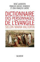 Dictionnaire des personnages de l'évangile selon maria valtorta