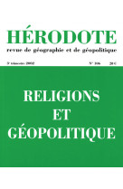 Hérodote numéro 106 - religions et géopolitique