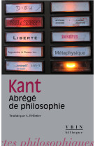 Abrégé de philosophie